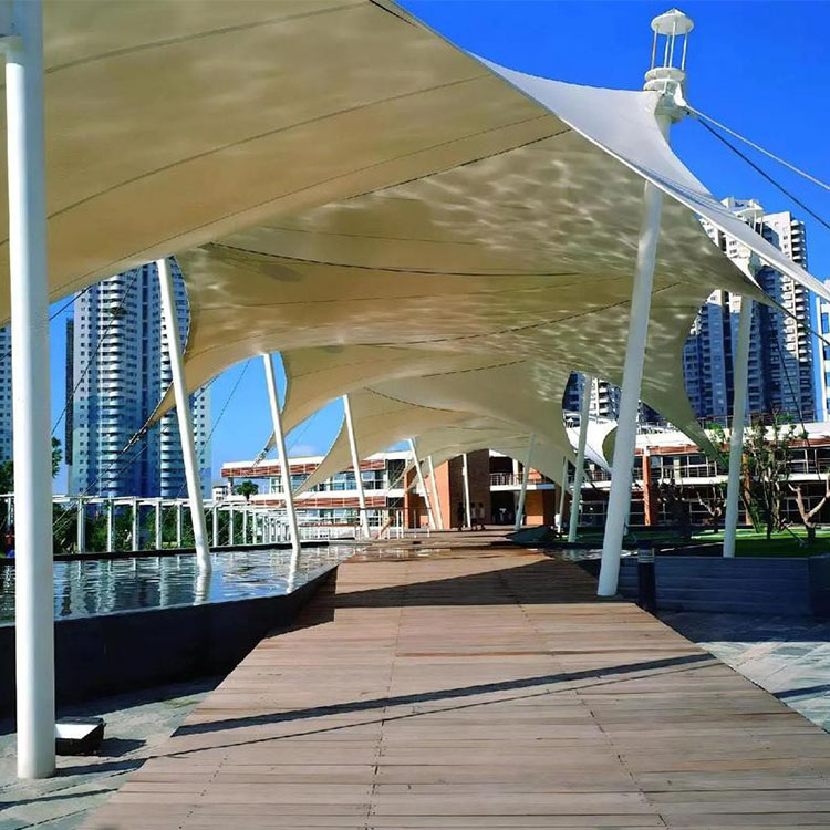 高密市膜结构景观棚