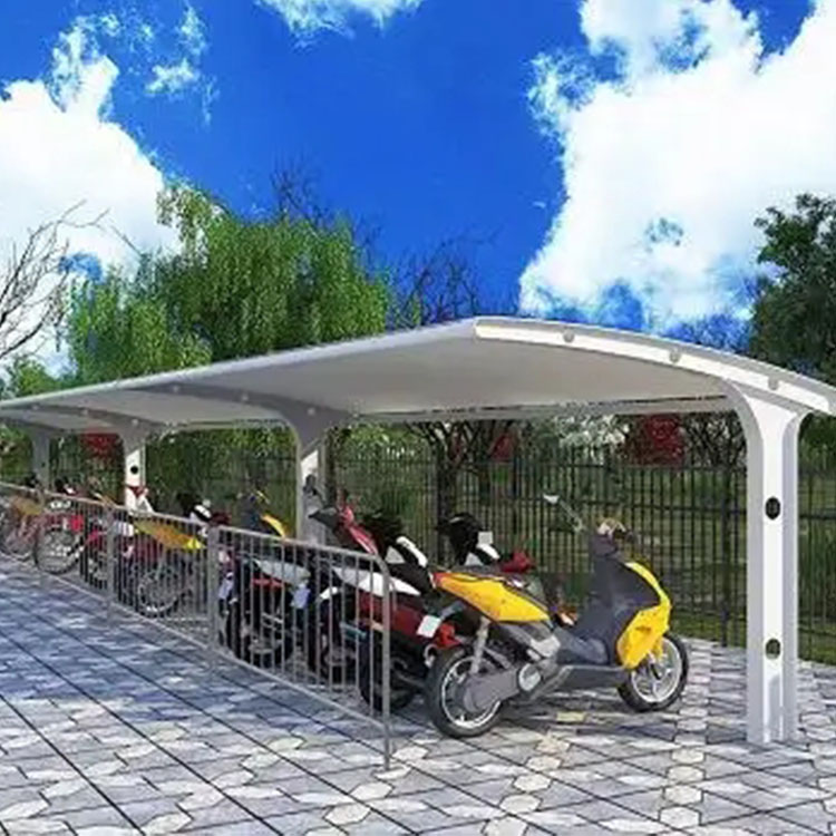 高密市膜结构电动车棚